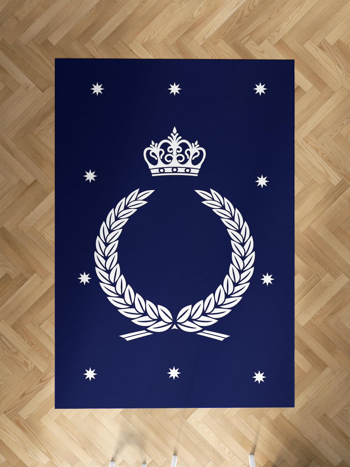 Mekta Home Taç Krem 10 mm Antibakteriyel Yıkanabilir İnce Kaymaz Dot Taban Dikdörtgen Makine Dokuma Çocuk Odası Halısı 160x200 cm