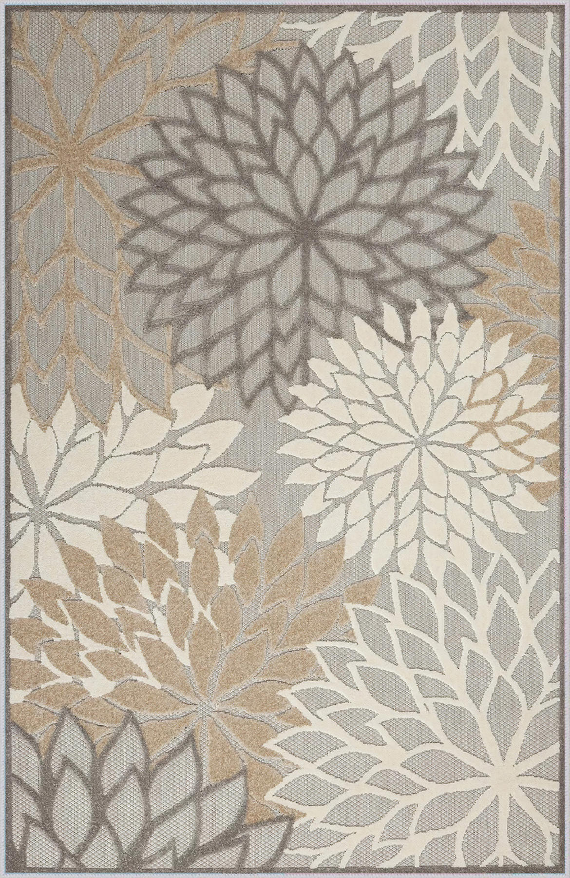Rovigo Home RVG1777 Kahverengi 8 mm Polyester Antibakteriyel-Leke Tutmaz-Toz Tutmaz Yıkanabilir İnce Kaymaz Dot Taban Dikdörtgen Makine Dokuma Salon Halısı 100x300 cm