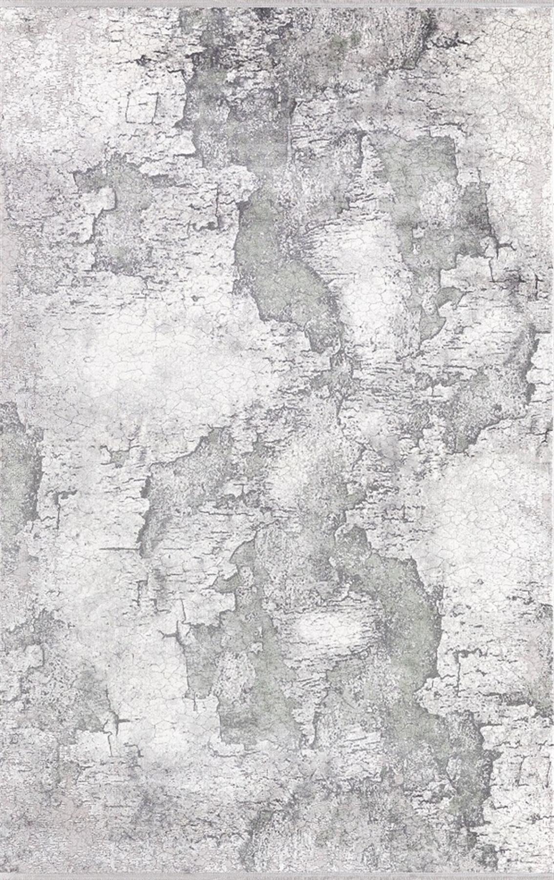 Merinos Celebrity 31875 Gri 7 mm Akrilik Yıkanabilir İnce Kaymaz Dikdörtgen Makine Dokuma Salon Halısı 120x180 cm