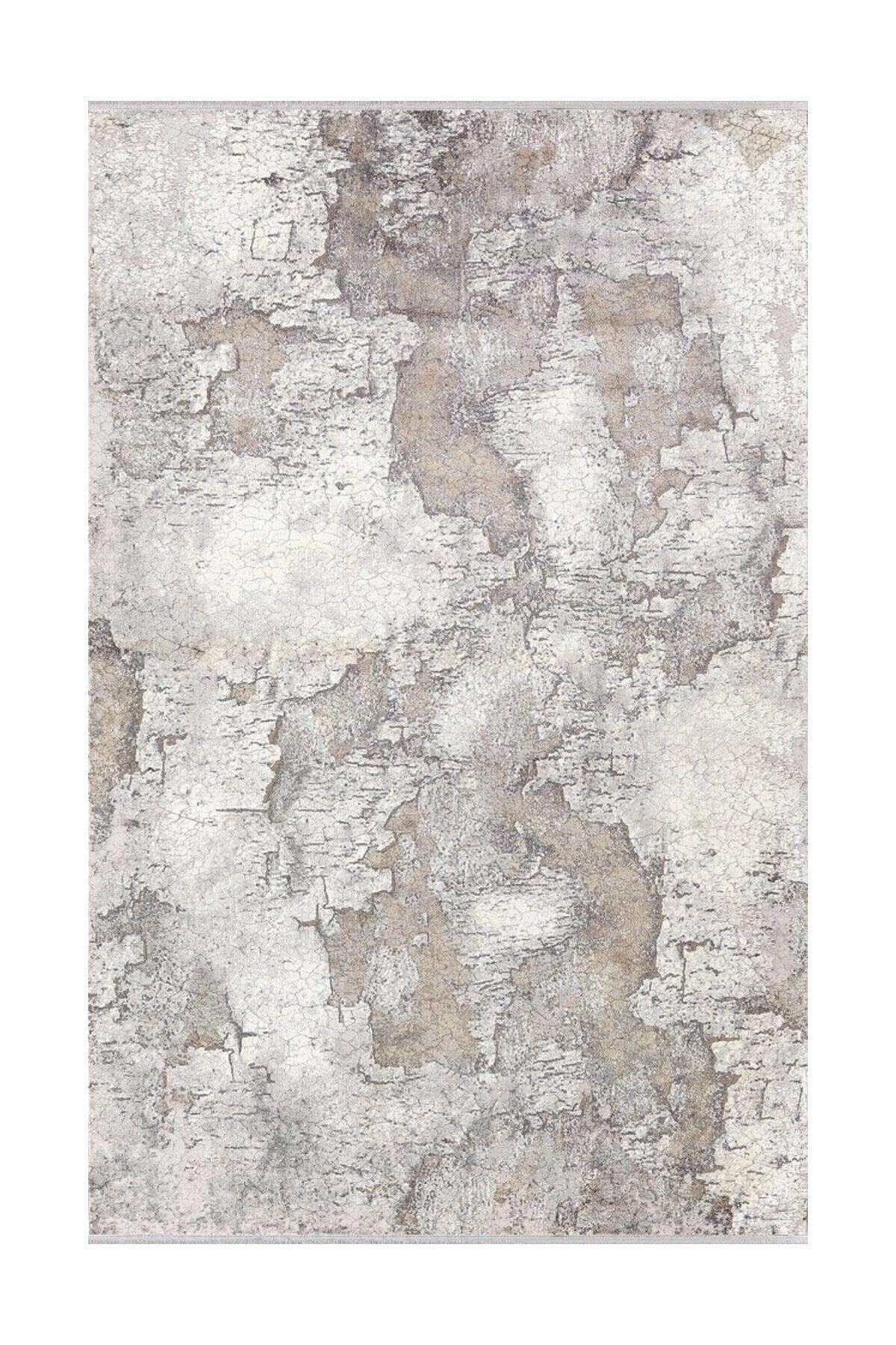 Merinos Celebrity 31875 Kahverengi 10 mm Akrilik Antialerjenik Yıkanabilir İnce Kaymaz Jüt Taban Dİkdörtgen Makine Dokuma Salon Halısı 80x350 cm
