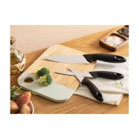 English Home Lydia Çelik 3'lü Bıçak Seti 19-22-27 cm Siyah