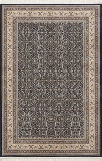 Artemis Halı 05222B Çok Renkli Akrilik Yıkanabilir İnce Kaymaz Jüt Taban Dikdörtgen Makine Dokuma Salon Halısı 100x150 cm