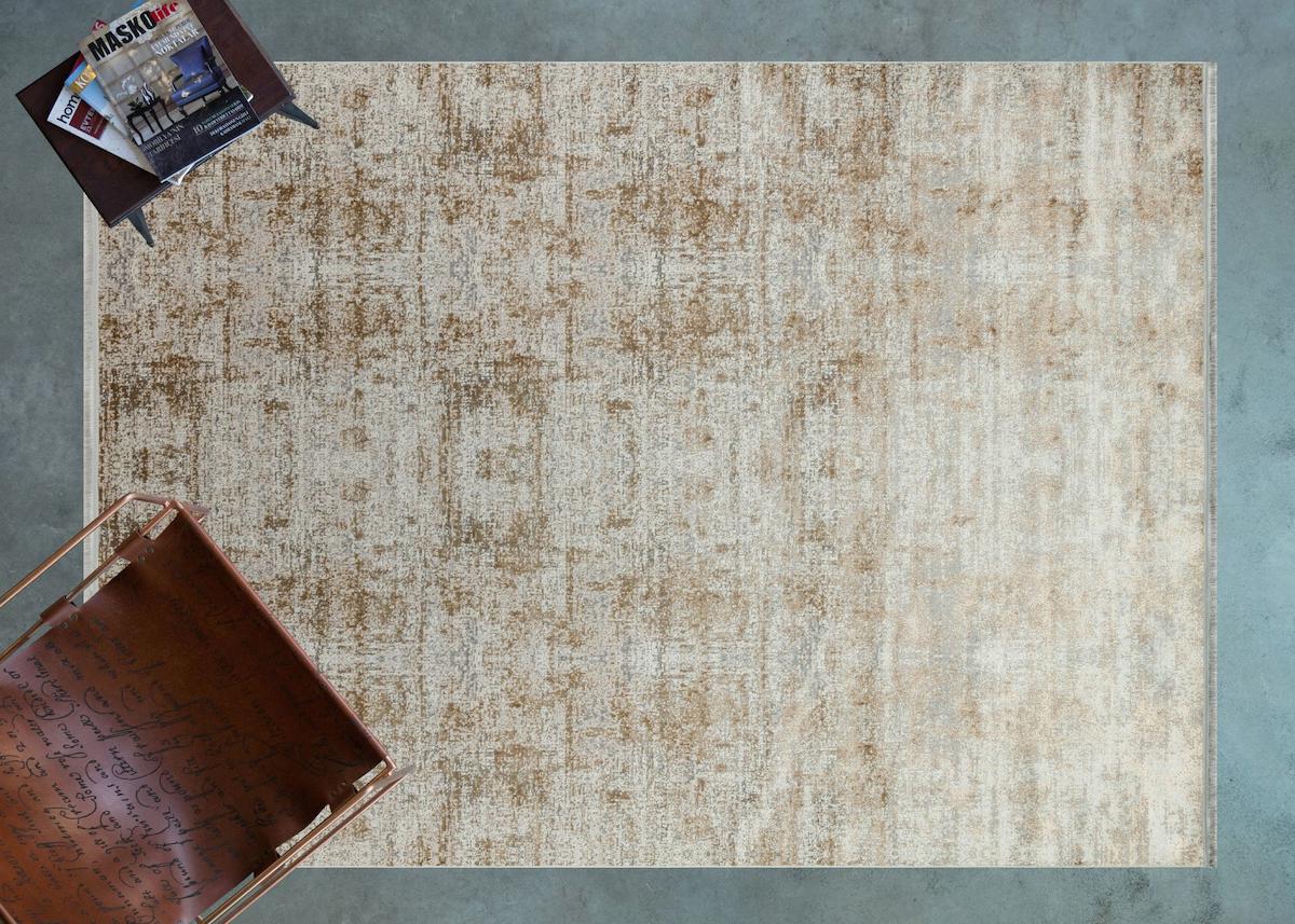 Apex Riena 1112 Çok Renkli Pamuk Yıkanabilir İnce Kaymaz Jüt Taban Dikdörtgen Makine Dokuma Salon Halısı 80x150 cm
