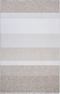 Sanat Halı Lora Plus 3745 Çok Renkli 7 mm Pamuk Antibakteriyel Yıkanabilir Kalın Kaymaz Lateks Taban Dikdörtgen Makine Dokuma Salon Halısı 100x200 cm