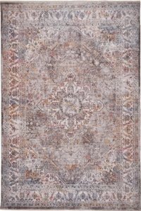 Kreasyon Halı Decor 1496 Bej 6 mm Polyester Antialerjenik Yıkanabilir İnce Kaymaz Dikdörtgen Makine Dokuma Salon Halısı 100x300 cm