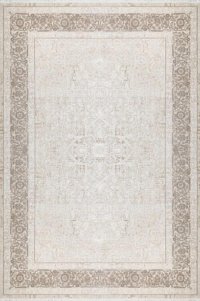 Sanat Halı Gusto 3724 Gri 7 mm Pamuk Antibakteriyel Yıkanabilir Kalın Kaymaz Lateks Taban Dikdörtgen Makine Dokuma Salon Halısı 150x450 cm