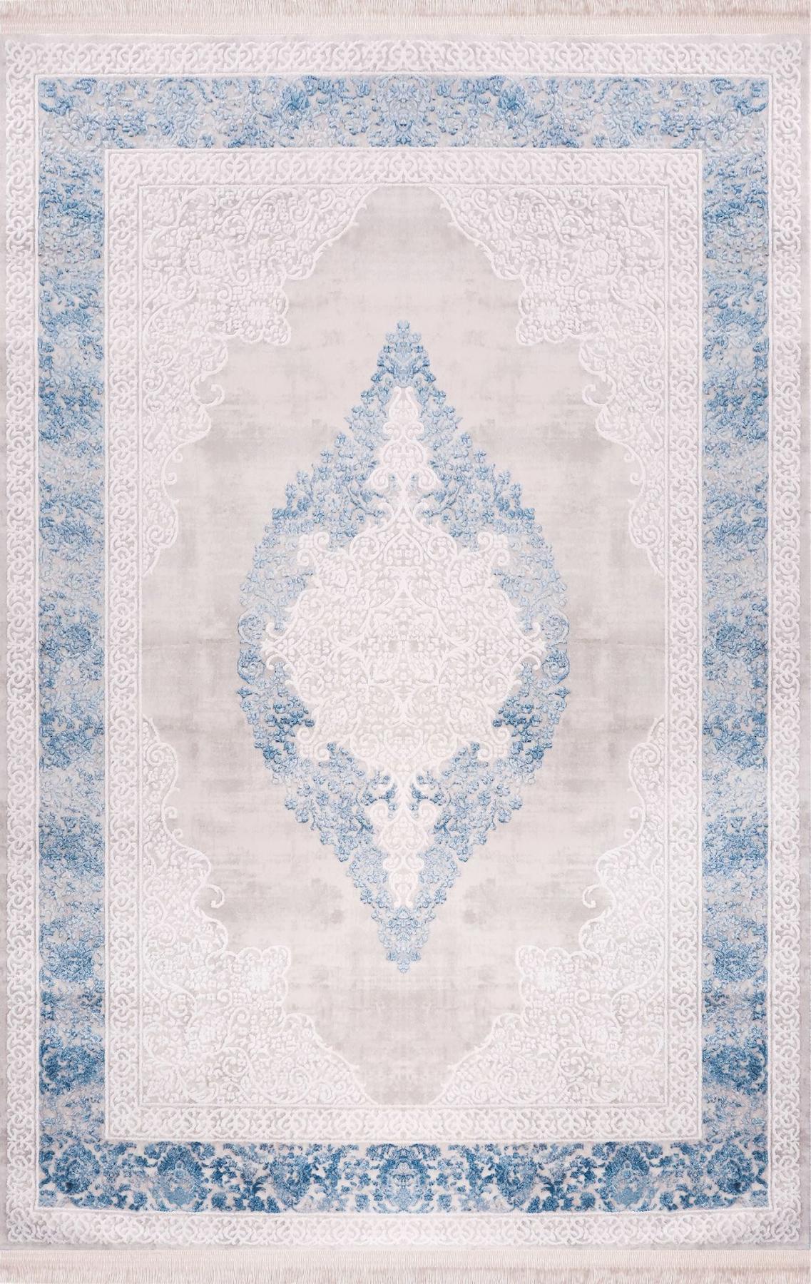 Nexus Nalia 4049A Çok Renkli 8 mm Akrilik Yıkanabilir İnce Dikdörtgen Makine Dokuma Salon Halısı 160x230 cm