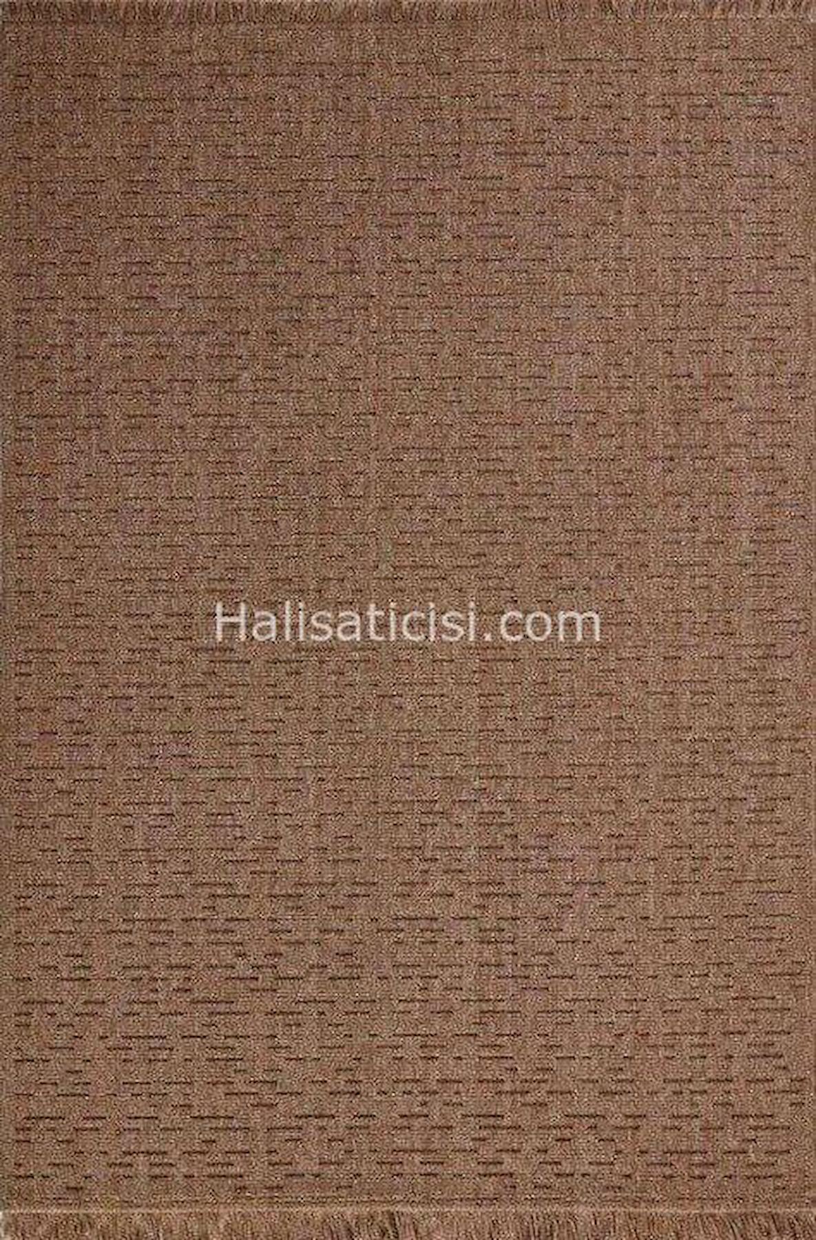 Gümüşsuyu Deco Garden 1573 Bej 4 mm Polipropilen Toz Tutmaz Yıkanabilir İnce Kaymaz Dikdörtgen Makine Dokuma Salon Halısı 75x150 cm