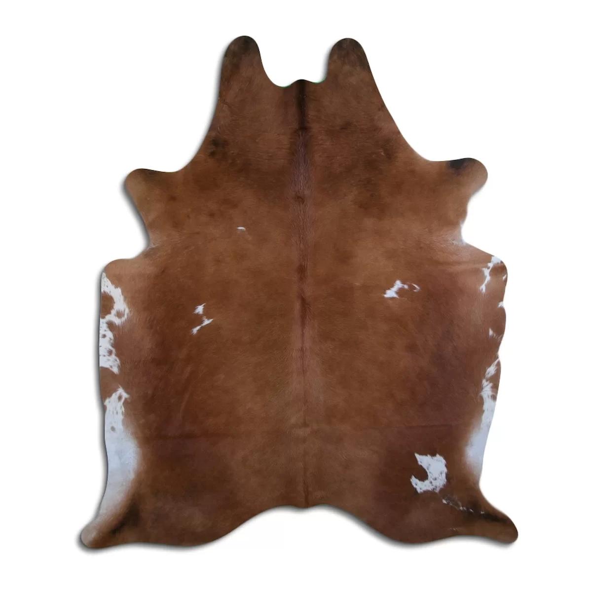 Fiesta Leather Art 102691 Çok Renkli 51 mm Deri Toz Tutmaz Yıkanabilir İnce Kaymaz Deri Taban Oval Makine Dokuma Salon Halısı 80x120 cm