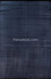 Gümüşsuyu Tierra 13374 Mavi 0.9 mm Pamuk-Polyester Antibakteriyel Yıkanabilir İnce Kaymaz Taban Dikdörtgen Makine Dokuma Salon Halısı 140x200 cm