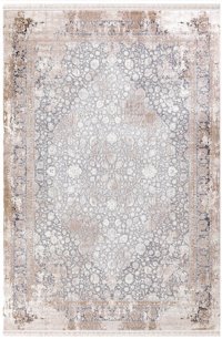 Dinarsu Arora 31886 Mavi 10 mm Akrilik Yıkanabilir Kalın Kaymaz Taban Dikdörtgen Makine Dokuma Salon Halısı 140x200 cm