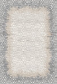 Elexsus Ascension 3351 Gri 8 mm Viskon Silinebilir Yıkanabilir Orta Kaymaz Dikdörtgen Makine Dokuma Oturma Odası-Salon Halısı 120x180 cm