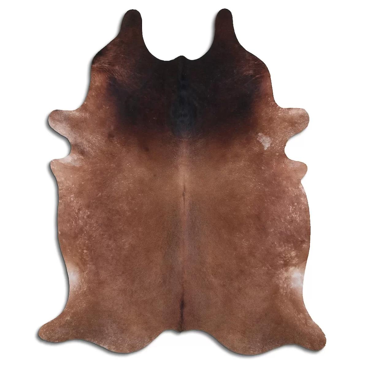 Fiesta Leather Art 37886 Çok Renkli 51 mm Deri Toz Tutmaz Yıkanabilir İnce Kaymaz Deri Taban Oval Makine Dokuma Salon Halısı 100x250 cm