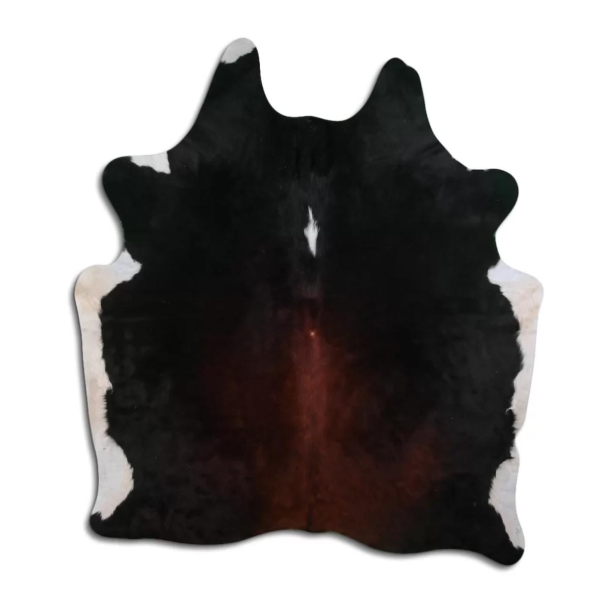 Fiesta Leather Art 102361 Krem 51 mm Deri Toz Tutmaz Yıkanabilir İnce Kaymaz Deri Taban Oval Makine Dokuma Salon Halısı 140x450 cm