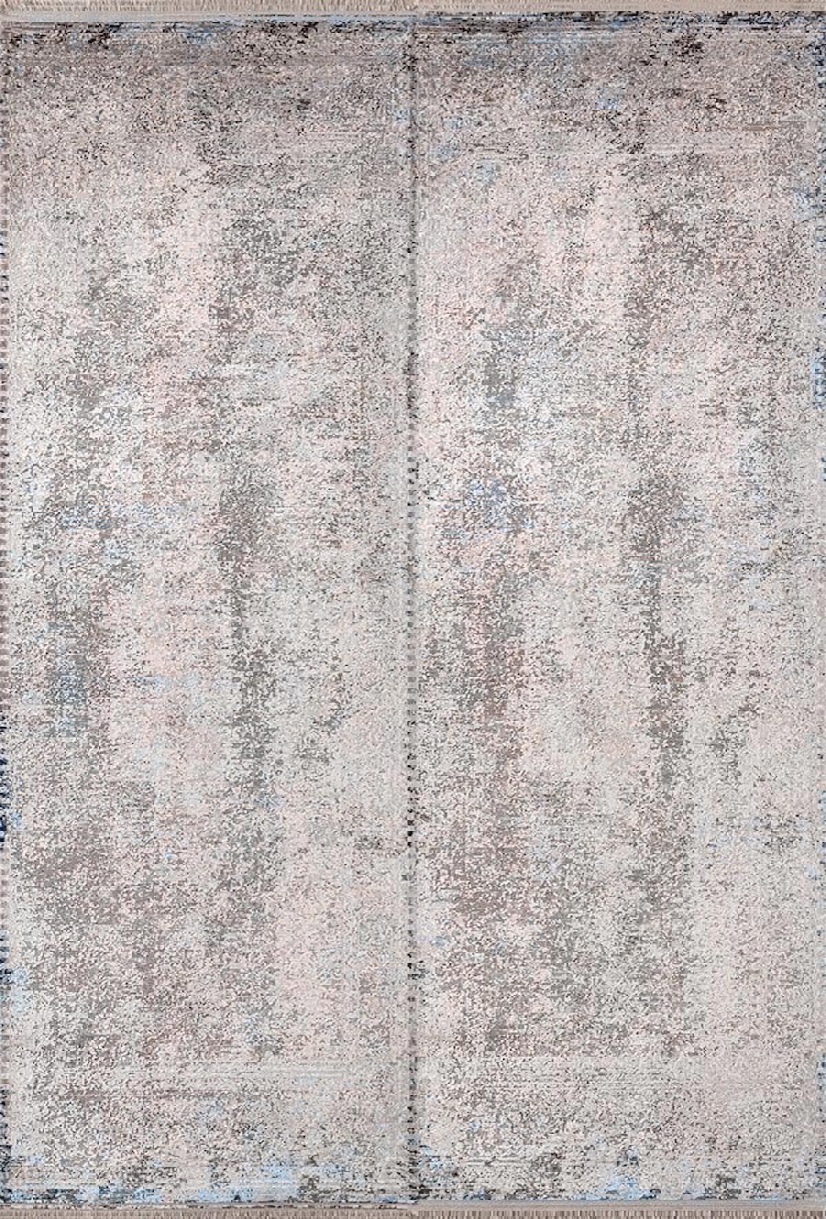 Sanat Halı Doku 1088 Kahverengi 7 mm Pamuk Antibakteriyel Yıkanabilir Kalın Kaymaz Lateks Taban Dikdörtgen Makine Dokuma Salon Halısı 80x150 cm
