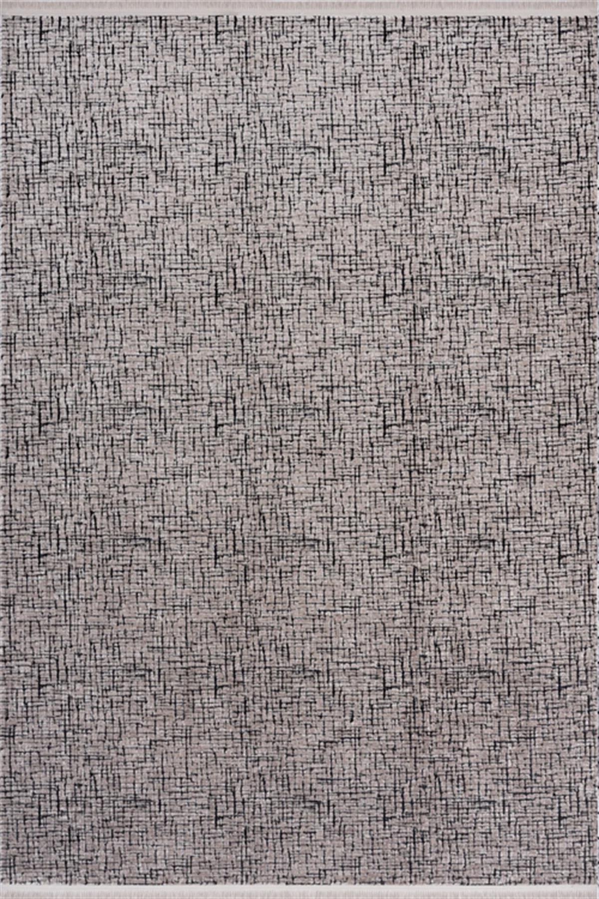 Seyran Halı Roma 424 Kahverengi 12 mm Akrilik Silinebilir Yıkanabilir Orta Dikdörtgen Makine Dokuma Salon Halısı 200x290 cm