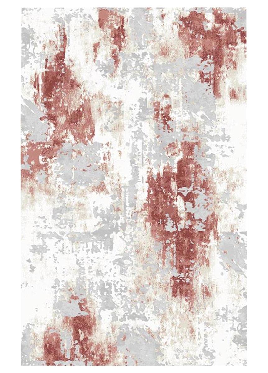 Merinos Everest T0110 Gri 10 mm Akrilik Antialerjenik Yıkanabilir Kalın Kaymaz Dikdörtgen Makine Dokuma Salon Halısı 100x450 cm
