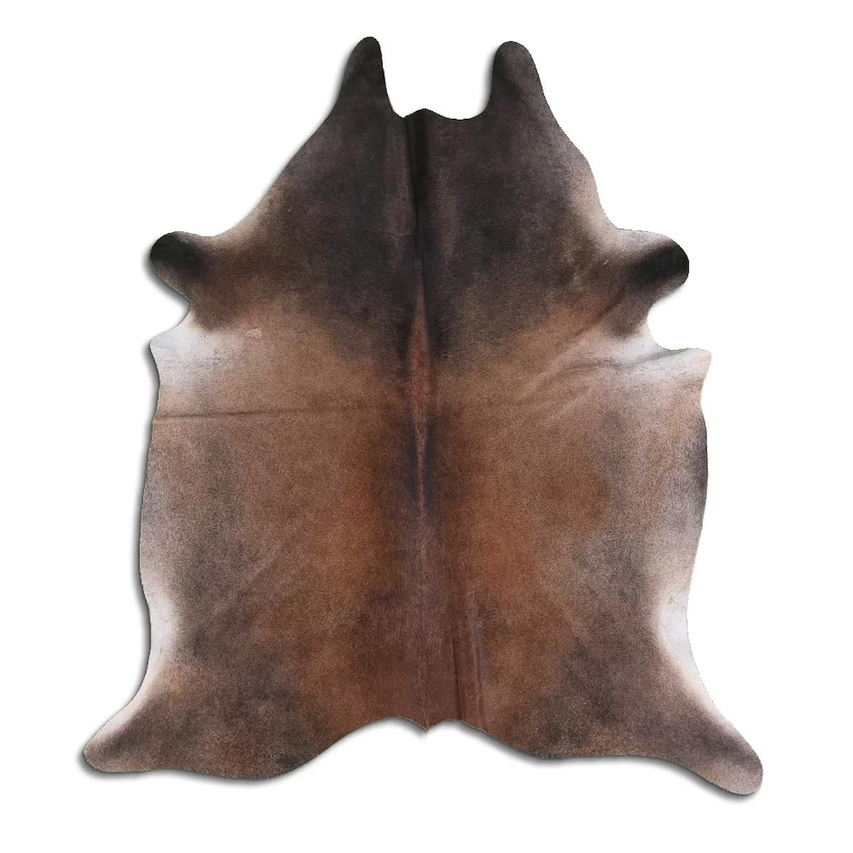 Fiesta Leather Art 65960 Çok Renkli 51 mm Deri Toz Tutmaz Yıkanabilir İnce Kaymaz Deri Taban Oval Makine Dokuma Salon Halısı 100x450 cm