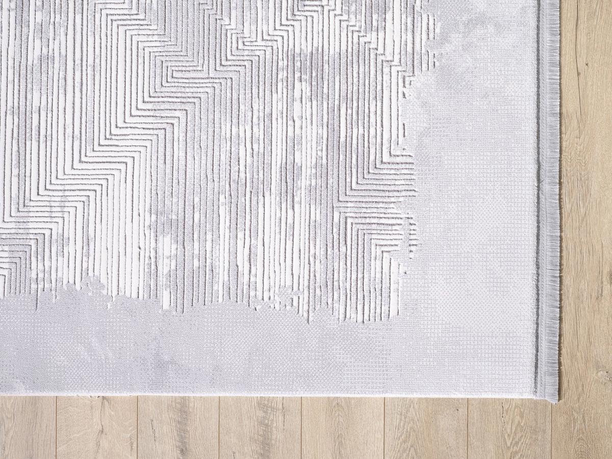 Artemis Halı Murano 6431B Krem Akrilik Yıkanabilir İnce Kaymaz Jüt Taban Dikdörtgen Makine Dokuma Salon Halısı 100x150 cm