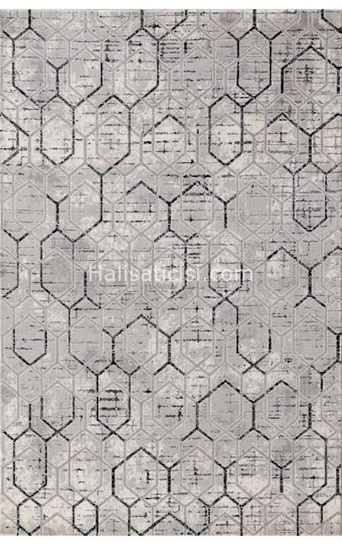 Padişah Paris 36196 Krem 9 mm Akrilik Yumuşak Yıkanabilir İnce Dikdörtgen Makine Dokuma Salon Halısı 80x200 cm