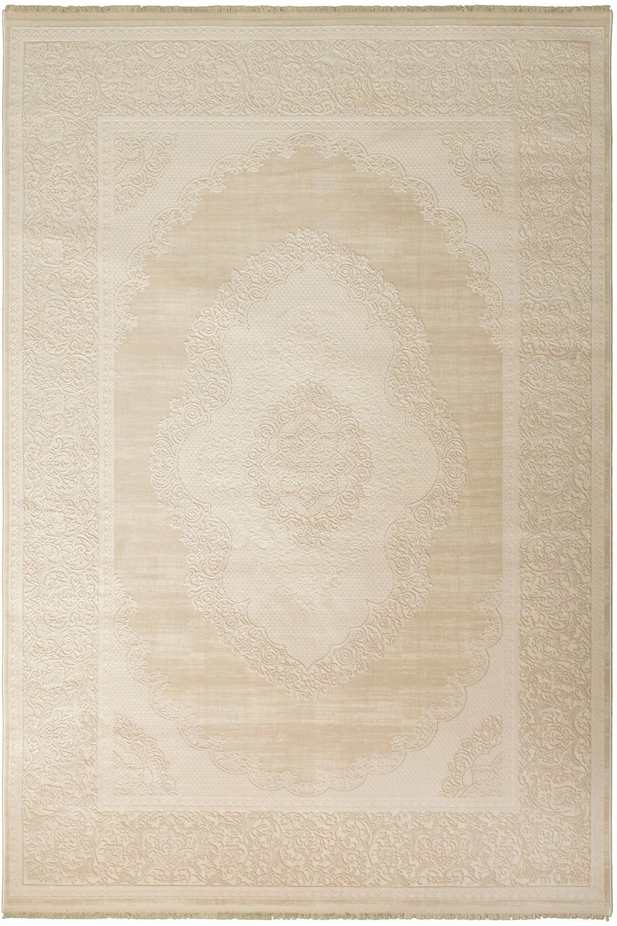 Tuğra Halı Novella NV05 Çok Renkli 7 mm Akrilik-Viskon Toz Tutmaz Yıkanabilir İnce Dikdörtgen Makine Dokuma Antre-Oturma Odası-Salon-Yatak Odası Halısı 200x290 cm
