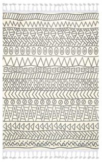 Toprak Halı Utopia 5693 Çok Renkli 17 mm Polyester Yumuşak Yıkanabilir Kalın Dikdörtgen Makine Dokuma Antre-Oturma Odası-Salon-Yatak Odası Halısı 200x290 cm