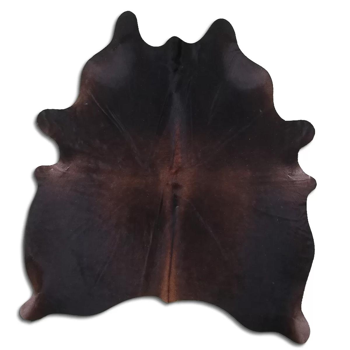 Fiesta Leather Art 33932 Çok Renkli 51 mm Deri Toz Tutmaz Yıkanabilir İnce Kaymaz Deri Taban Oval Makine Dokuma Salon Halısı 80x200 cm