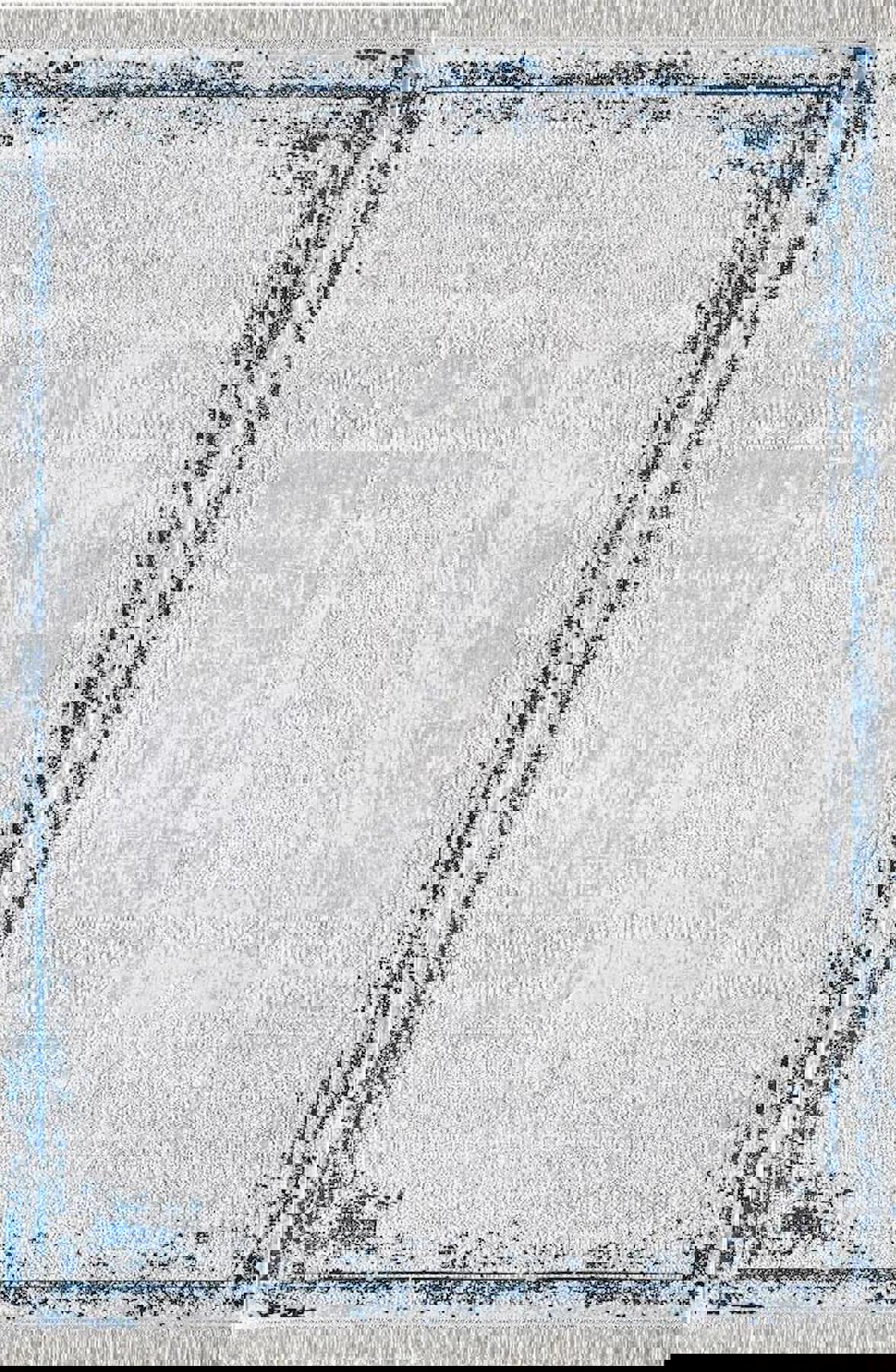 Pierre Cardin Voila ZQ02D Krem 0.8 mm Akrilik Yumuşak Yıkanabilir İnce Kaymaz Dikdörtgen Makine Dokuma Salon Halısı 80x150 cm