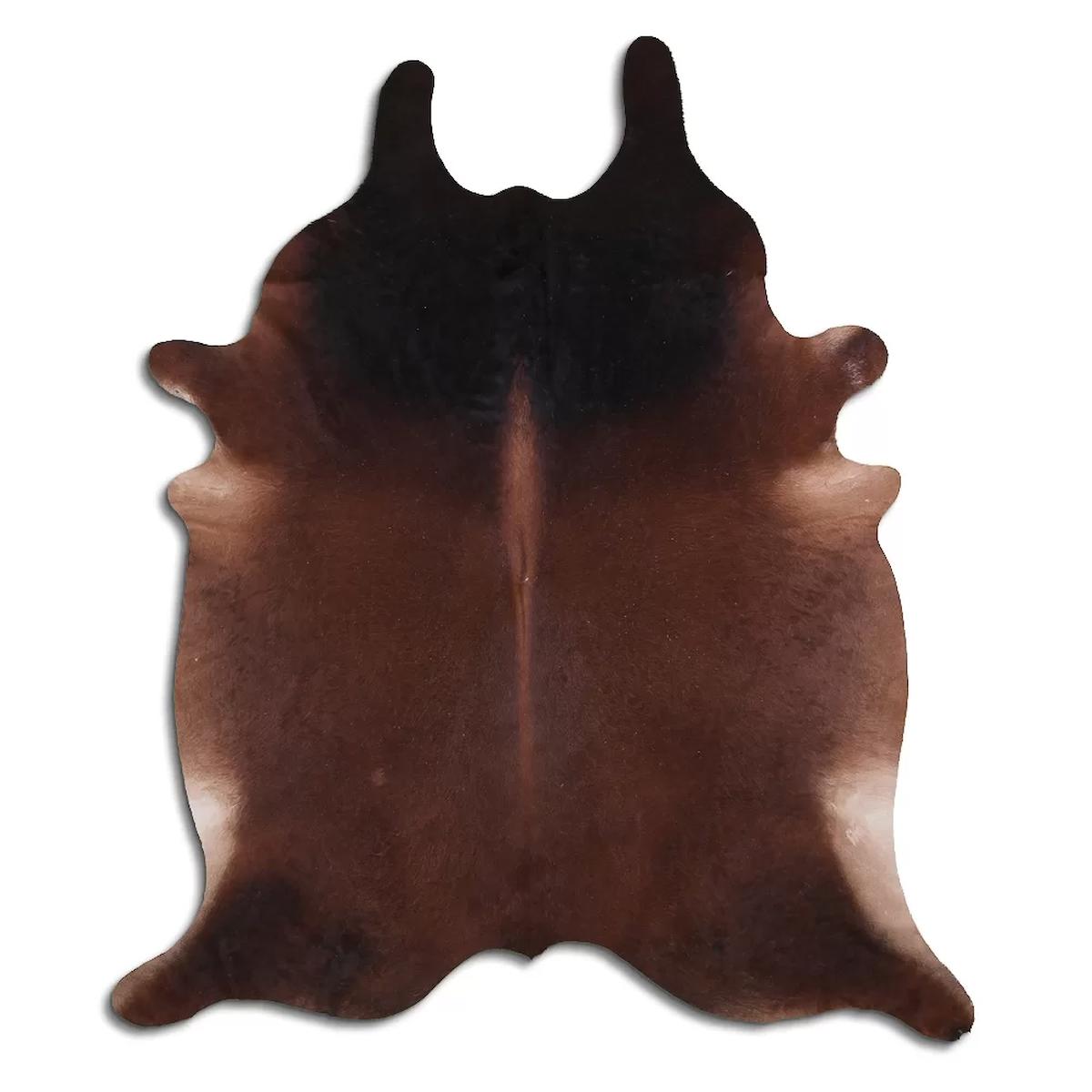 Fiesta Leather Art 41631 Çok Renkli 51 mm Deri Toz Tutmaz Yıkanabilir İnce Kaymaz Deri Taban Oval Makine Dokuma Salon Halısı 100x250 cm