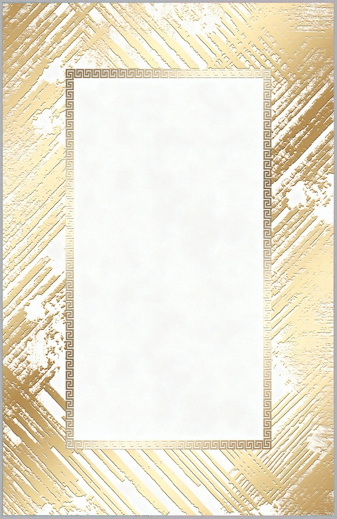 Rovigo Home RVG0487 Çok Renkli 8 mm Polyester Leke Tutmaz-Toz Tutmaz Yıkanabilir İnce Kaymaz Dot Taban Dikdörtgen Makine Dokuma Salon Halısı 80x500 cm
