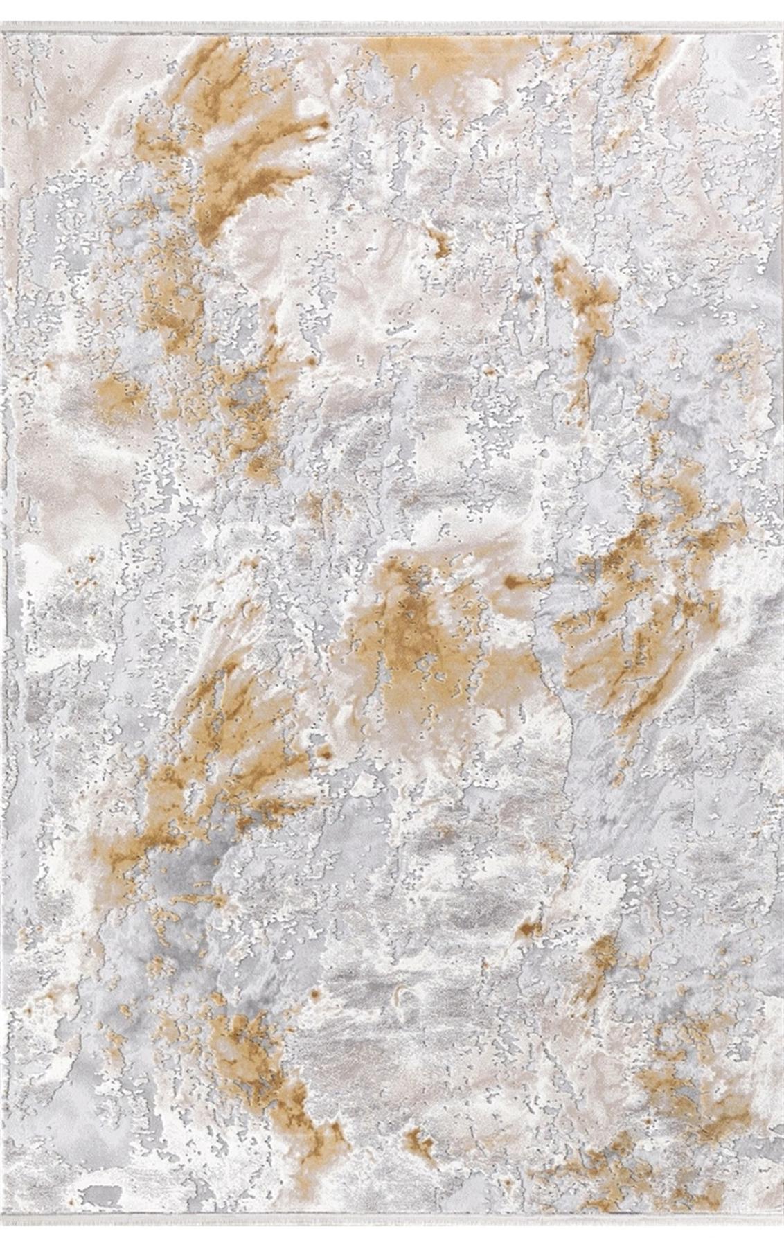 Dinarsu Electra 31973 Çok Renkli 11 mm Akrilik Silinebilir Yıkanabilir Orta Kaymaz Dikdörtgen Makine Dokuma Salon Halısı 120x180 cm