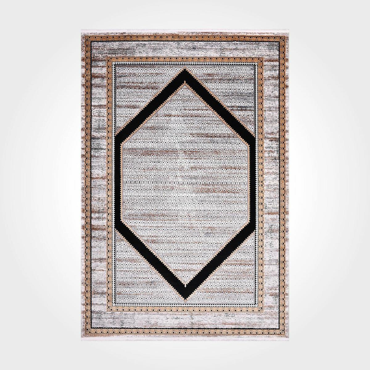 Crea Halı Kristal 18110 Krem 11 mm Akrilik Toz Tutmaz Yıkanabilir Orta Dikdörtgen Makine Dokuma Salon Halısı 180x280 cm
