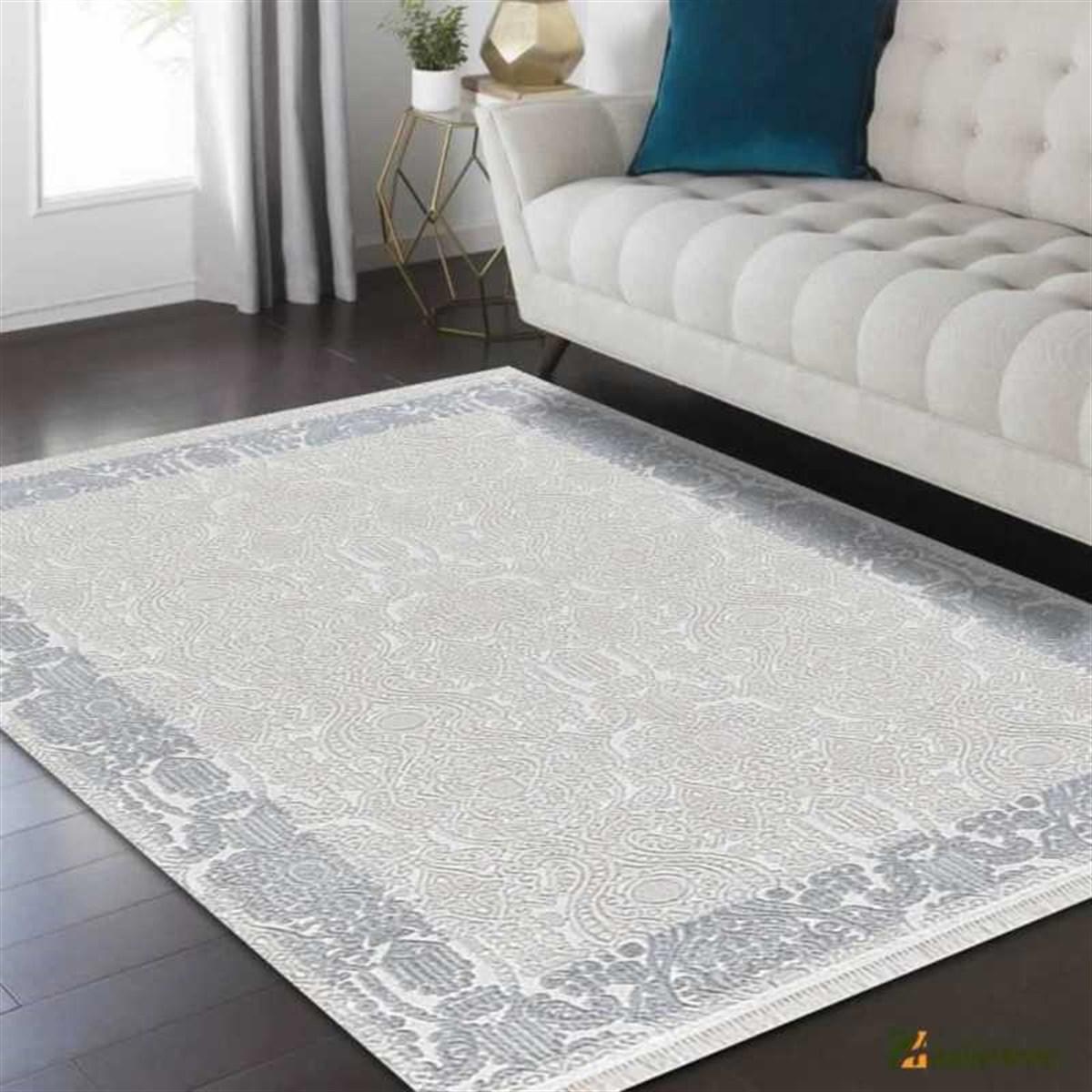 Efsane Halı Ihlara HR009063 Bej 11 mm Akrilik Silinebilir Yıkanabilir Orta Kaymaz Dikdörtgen Makine Dokuma Salon Halısı 180x250 cm