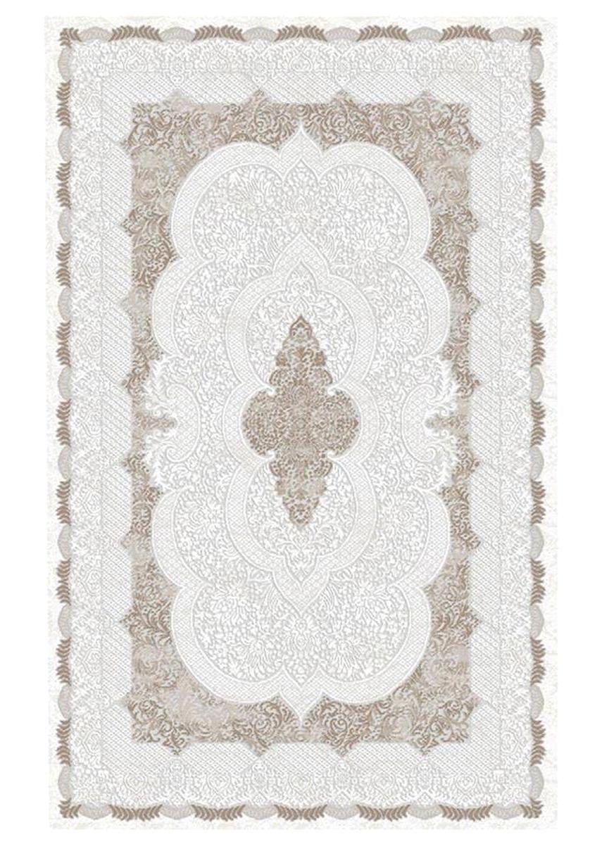 Merinos Everest T0113 Kahverengi 10 mm Akrilik Antialerjenik Yıkanabilir Kalın Kaymaz Dikdörtgen Makine Dokuma Salon Halısı 80x300 cm