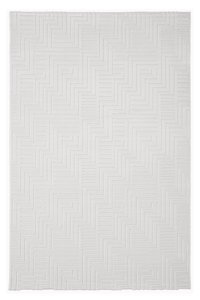 Alpina Home Expression Krem 7 mm Polyester Yıkanabilir İnce Kaymaz Jüt Taban Dikdörtgen Makine Dokuma Salon Halısı 140x200 cm