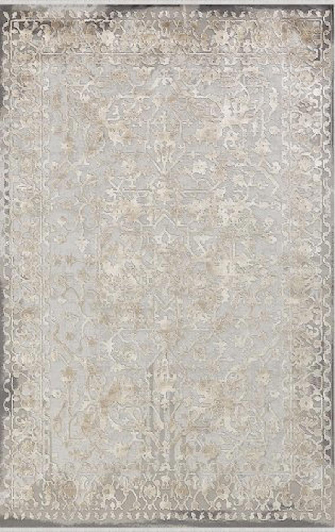 Merinos Tresor 19931 Krem 10 mm Akrilik Yumuşak Yıkanabilir Kalın Kaymaz Dikdörtgen Makine Dokuma Salon Halısı 100x300 cm