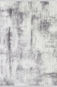 Gümüşsuyu Viera 11600 Gri 7 mm Akrilik Toz Tutmaz Yıkanabilir İnce Kaymaz Dikdörtgen Makine Dokuma Salon Halısı 120x170 cm