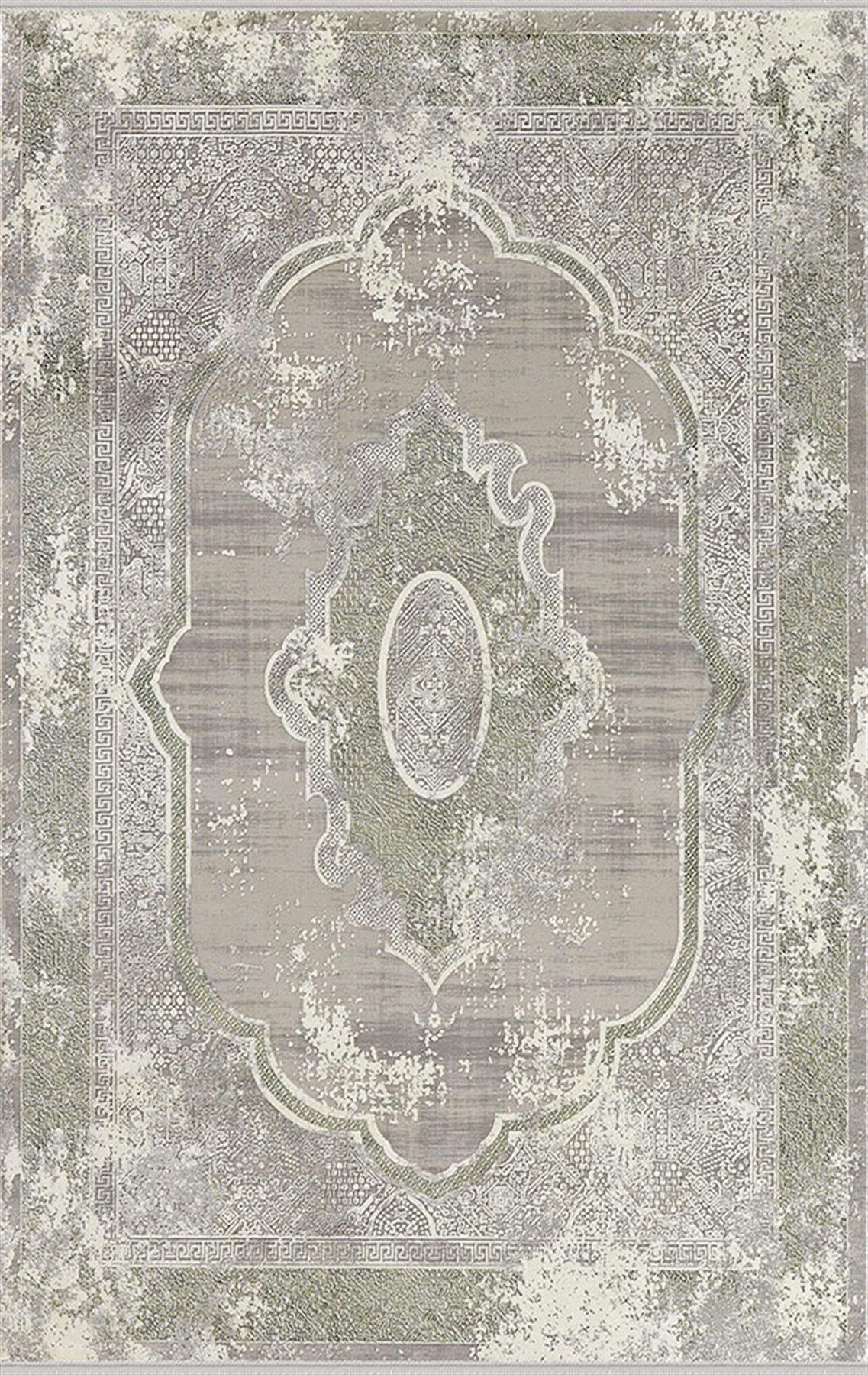 Dinarsu Gala 34375 Vizon 11 mm Akrilik Silinebilir Yıkanabilir Orta Kaymaz Dikdörtgen Makine Dokuma Salon Halısı 180x180 cm