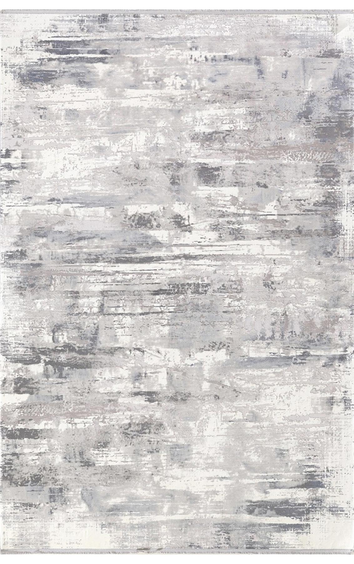 Dinarsu Cobalt 31869 Mavi 7 mm Akrilik Silinebilir Yıkanabilir Orta Kaymaz Dikdörtgen Makine Dokuma Salon Halısı 160x230 cm