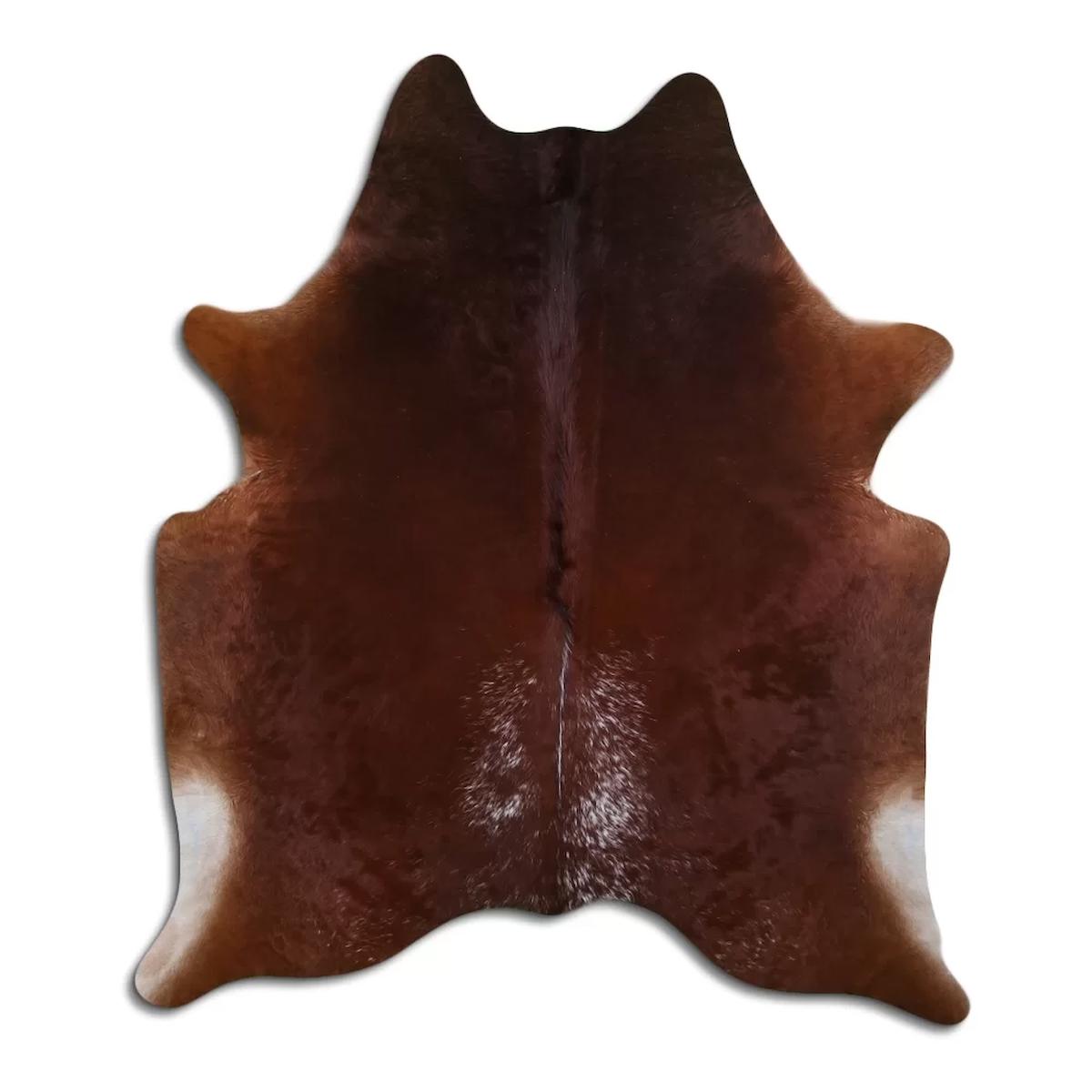 Fiesta Leather Art 102393 Çok Renkli 51 mm Deri Toz Tutmaz Yıkanabilir İnce Kaymaz Deri Taban Oval Makine Dokuma Salon Halısı 80x120 cm