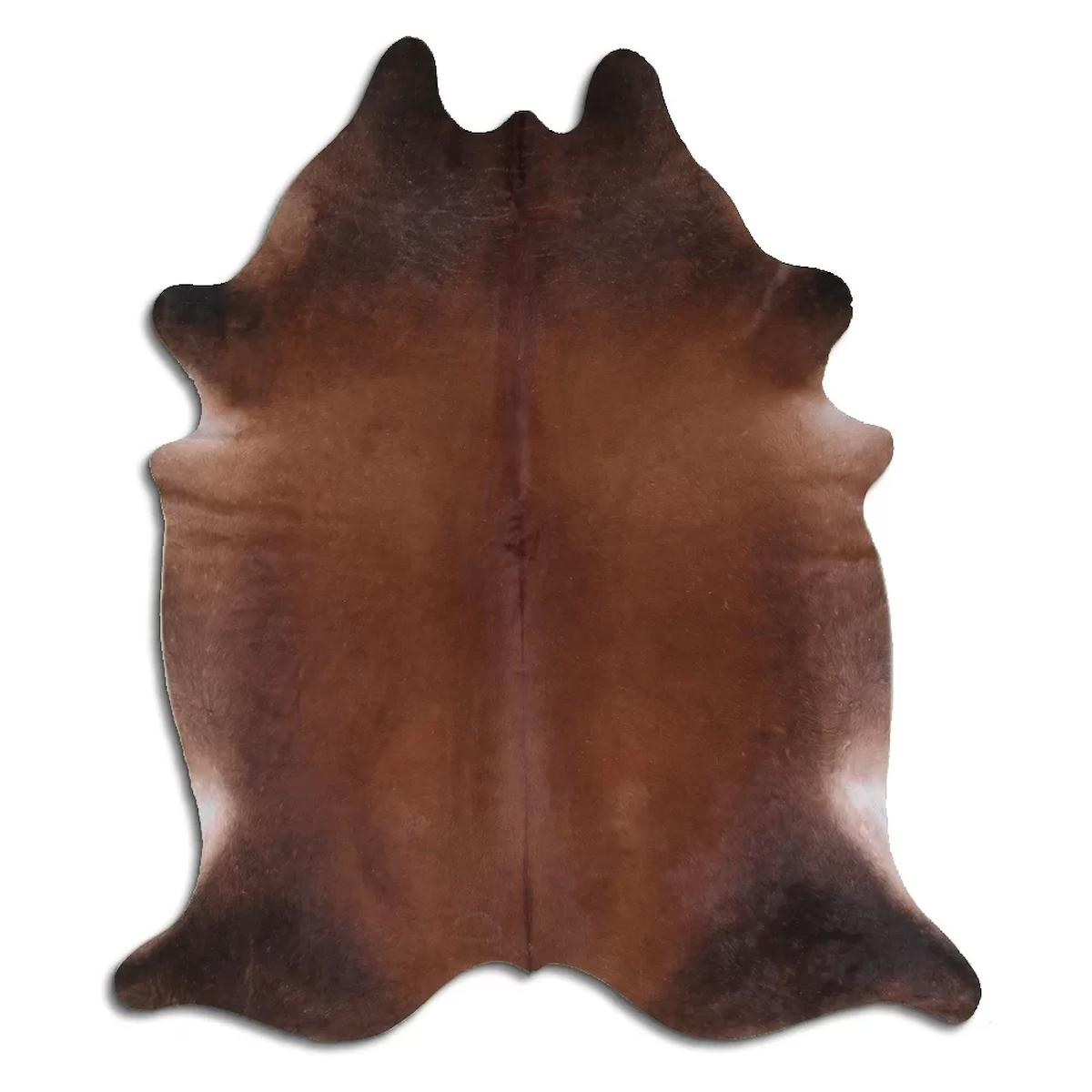 Fiesta Leather Art 60533 Çok Renkli 51 mm Deri Toz Tutmaz Yıkanabilir İnce Kaymaz Deri Taban Oval Makine Dokuma Salon Halısı 80x250 cm