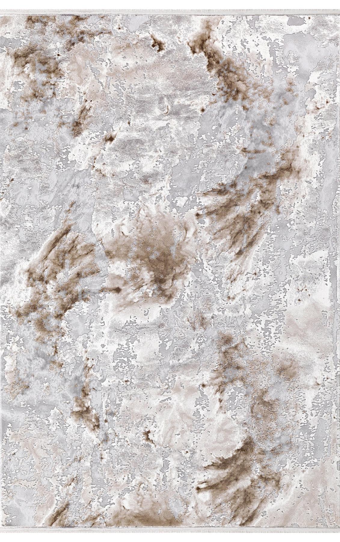 Dinarsu Electra 31973 Çok Renkli 11 mm Akrilik Silinebilir Yıkanabilir Orta Kaymaz Dikdörtgen Makine Dokuma Oturma Odası-Salon Halısı 120x180 cm