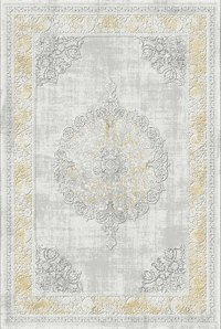 Kreasyon Halı Hesna A0012 Gri 9 mm Akrilik Yalıtıma Yardımcı Yıkanabilir İnce Kaymaz Pamuk Taban Dikdörtgen Makine Dokuma Salon Halısı 80x200 cm