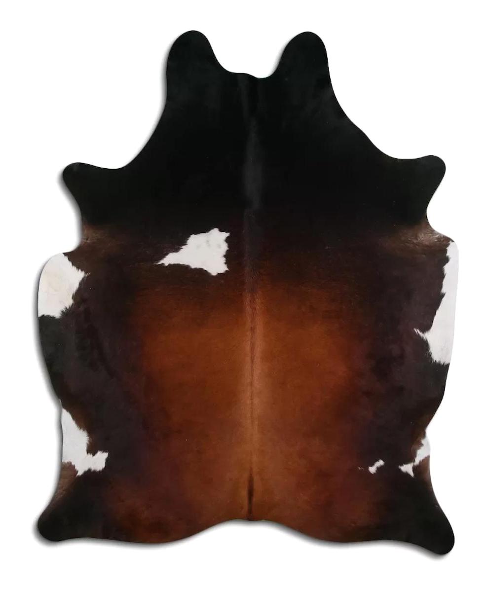 Fiesta Leather Art 103733 Krem 51 mm Deri Toz Tutmaz Yıkanabilir İnce Kaymaz Deri Taban Oval Makine Dokuma Salon Halısı 160x230 cm
