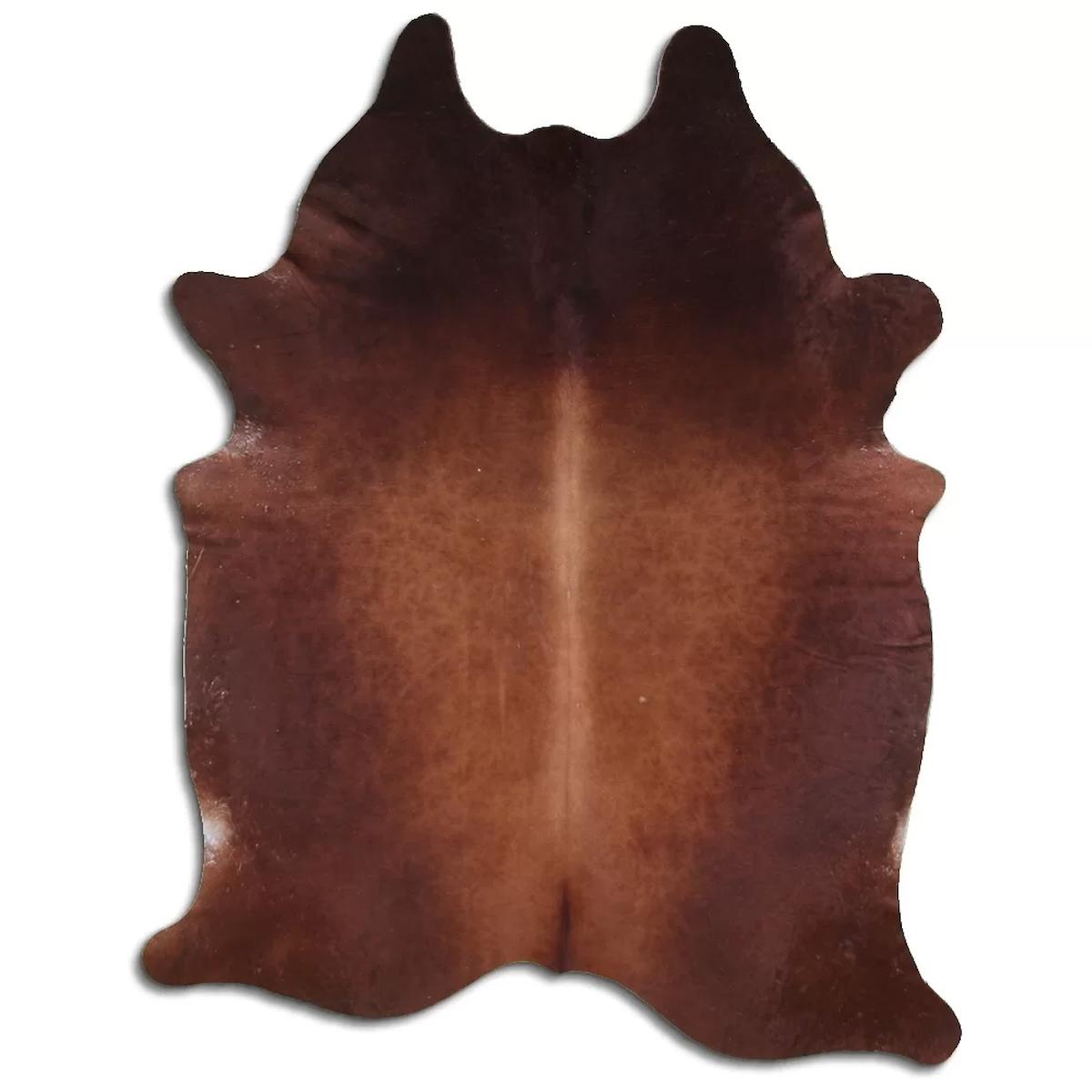 Fiesta Leather Art 62973 Çok Renkli 51 mm Deri Toz Tutmaz Yıkanabilir İnce Kaymaz Deri Taban Oval Makine Dokuma Salon Halısı 120x180 cm