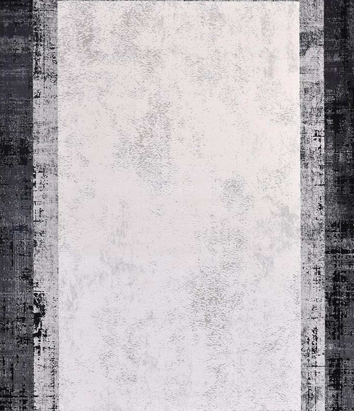 Crea Halı Stone 17107 Krem 8 mm Akrilik Toz Tutmaz Yıkanabilir Orta Doğa Temalı Dikdörtgen Makine Dokuma Salon Halısı 100x200 cm