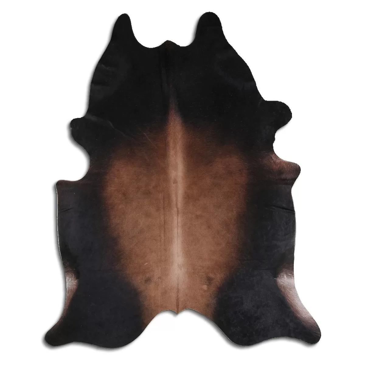 Fiesta Leather Art 65862 Krem 51 mm Deri Toz Tutmaz Yıkanabilir İnce Kaymaz Deri Taban Oval Makine Dokuma Salon Halısı 200x250 cm