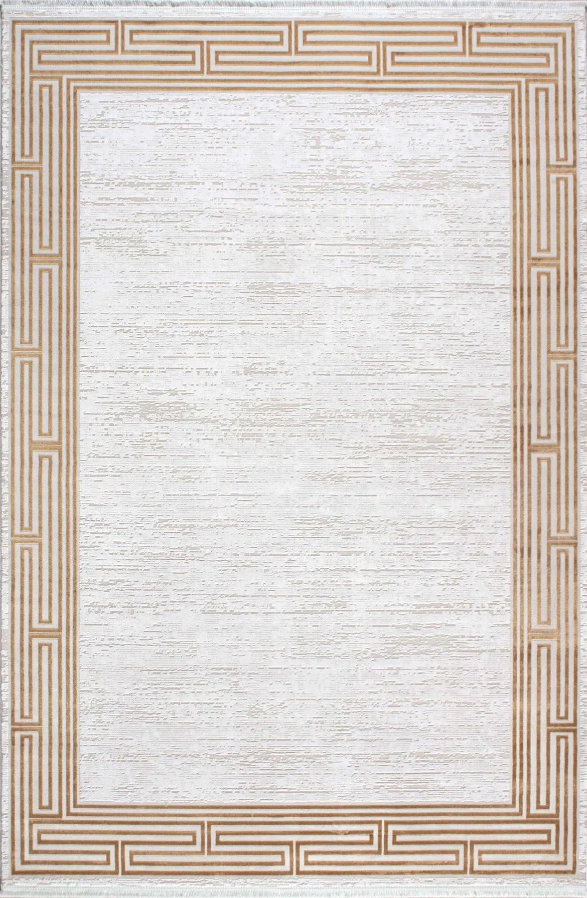 Artemis Halı Alegra 03020C Çok Renkli Polyester Yıkanabilir İnce Kaymaz Jüt Taban Dikdörtgen Makine Dokuma Salon Halısı 80x120 cm