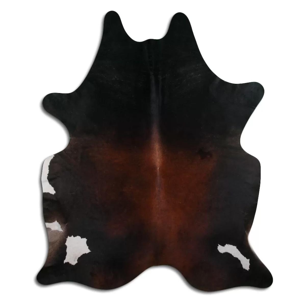 Fiesta Leather Art 101748 Krem 51 mm Deri Toz Tutmaz Yıkanabilir İnce Kaymaz Deri Taban Oval Makine Dokuma Salon Halısı 140x500 cm