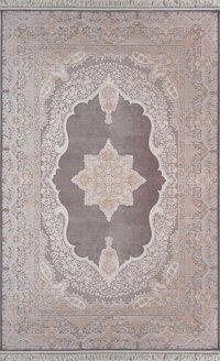 Artemis Halı Palace 05197D Çok Renkli Akrilik Yıkanabilir İnce Kaymaz Jüt Taban Dikdörtgen Makine Dokuma Salon Halısı 80x200 cm